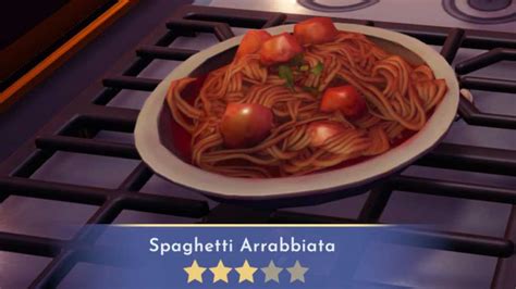 dreamlight valley spaghetti arrabbiata|Spaghetti Arrabbiata